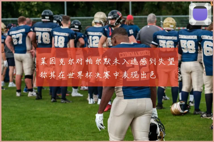 莱因克尔对帕尔默未入选感到失望称其在世界杯决赛中表现出色